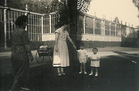 La galerie Léopold II en 1949